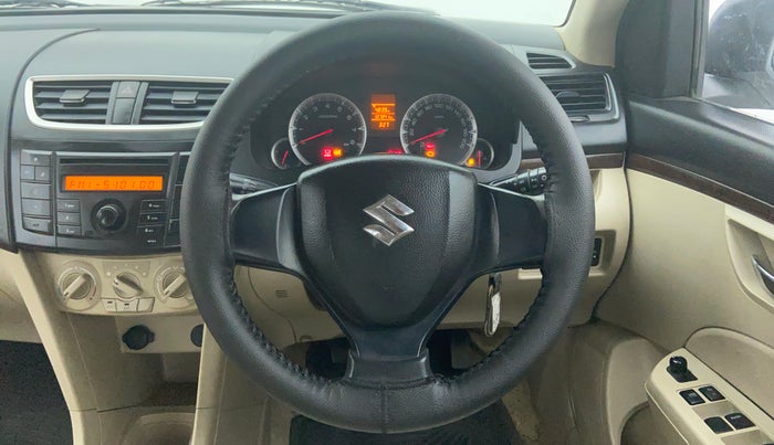 2012 Maruti Swift Dzire VXI 1.2 BS IV, Petrol, Manual, 1,07,996 km, Steering Wheel Close-up
