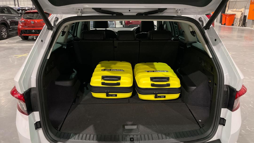 2020 SKODA Kodiaq 132 Tsi (4x4), Automatic, 65572 km, Boot Inside View with Luggage