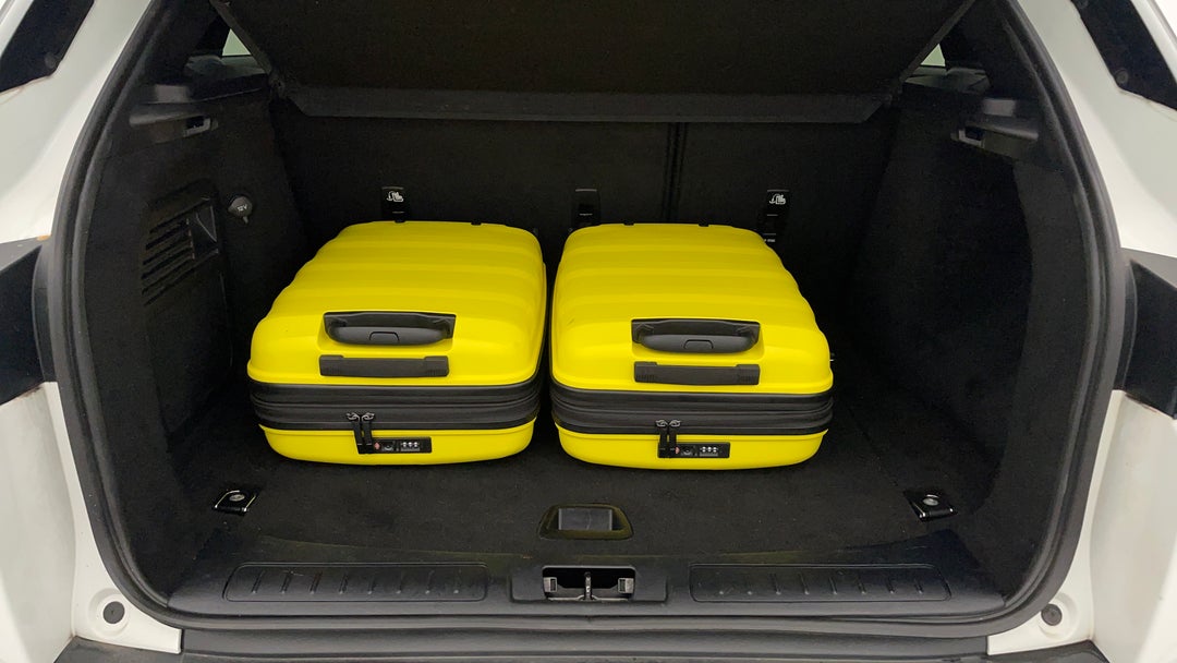 Boot Inside View with Luggage