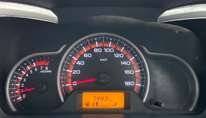 2016 Maruti Alto K10 VXI P, CNG, Manual, 7,355 km, Odometer Image
