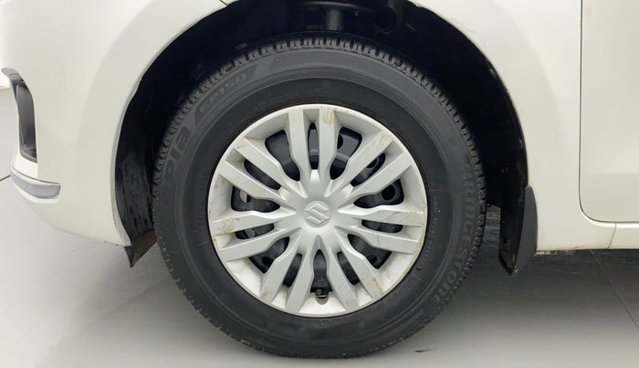 2019 Maruti Dzire VXI, CNG, Manual, 63,479 km, Left Front Wheel