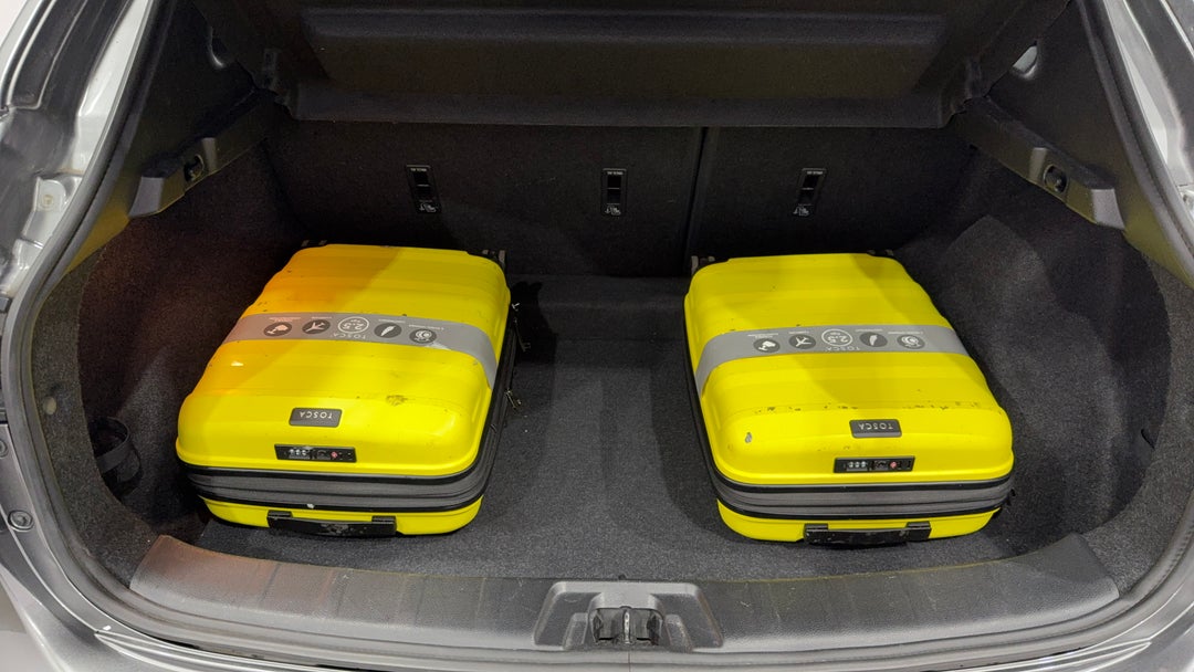 Boot Inside View with Luggage