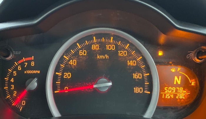 2014 Maruti Celerio VXI AGS, Petrol, Automatic, 51,025 km, Odometer Image