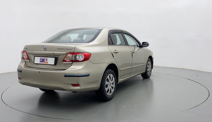 2012 Toyota Corolla Altis J, Petrol, Manual, 1,00,002 km, Right Back Diagonal