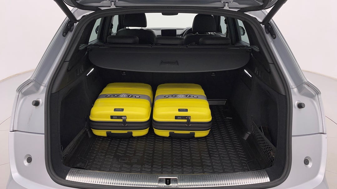 Boot Inside View with Luggage