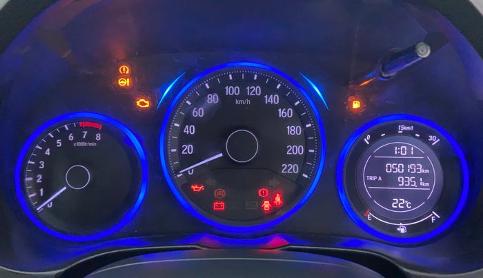2015 Honda City VX MT PETROL, Petrol, Manual, 50,169 km, Odometer View