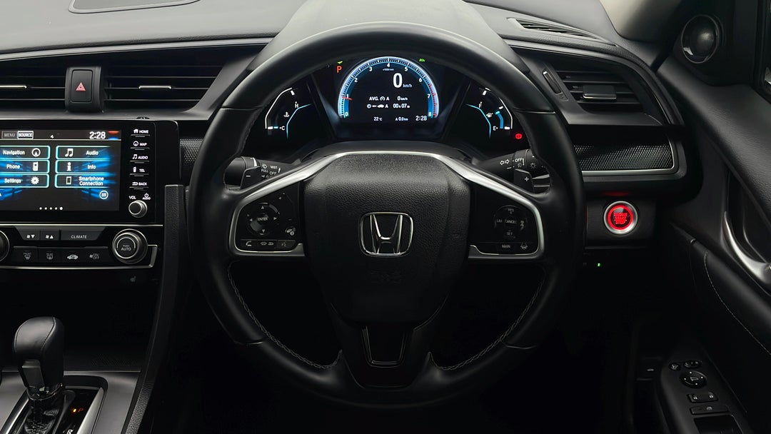 Steering Wheel Close-up