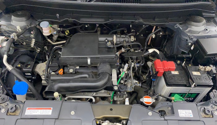 2023 Maruti BREZZA ZXI + SMART HYBRID DUAL TONE, Petrol, Manual, 18,594 km, Open Bonet