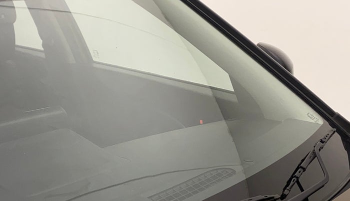 2023 Maruti BREZZA ZXI + SMART HYBRID DUAL TONE, Petrol, Manual, 18,594 km, Front windshield - Minor spot on windshield
