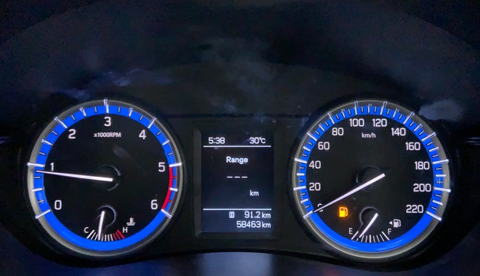 2017 Maruti S Cross ZETA 1.3, Diesel, Manual, 58,847 km, Odometer Image
