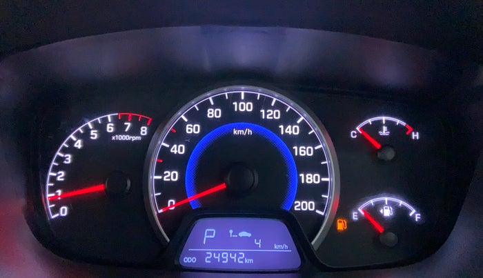 2016 Hyundai Grand i10 1.2 ASTA (O) AT, Petrol, Automatic, 25,006 km, Odometer Image