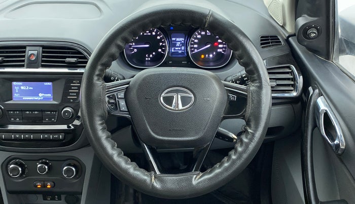 2018 Tata TIGOR XZ 1.2 REVOTRON, Petrol, Manual, 87,012 km, Steering Wheel Close Up