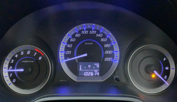 2012 Honda City 1.5L I-VTEC S MT, Petrol, Manual, 1,02,854 km, Odometer Image