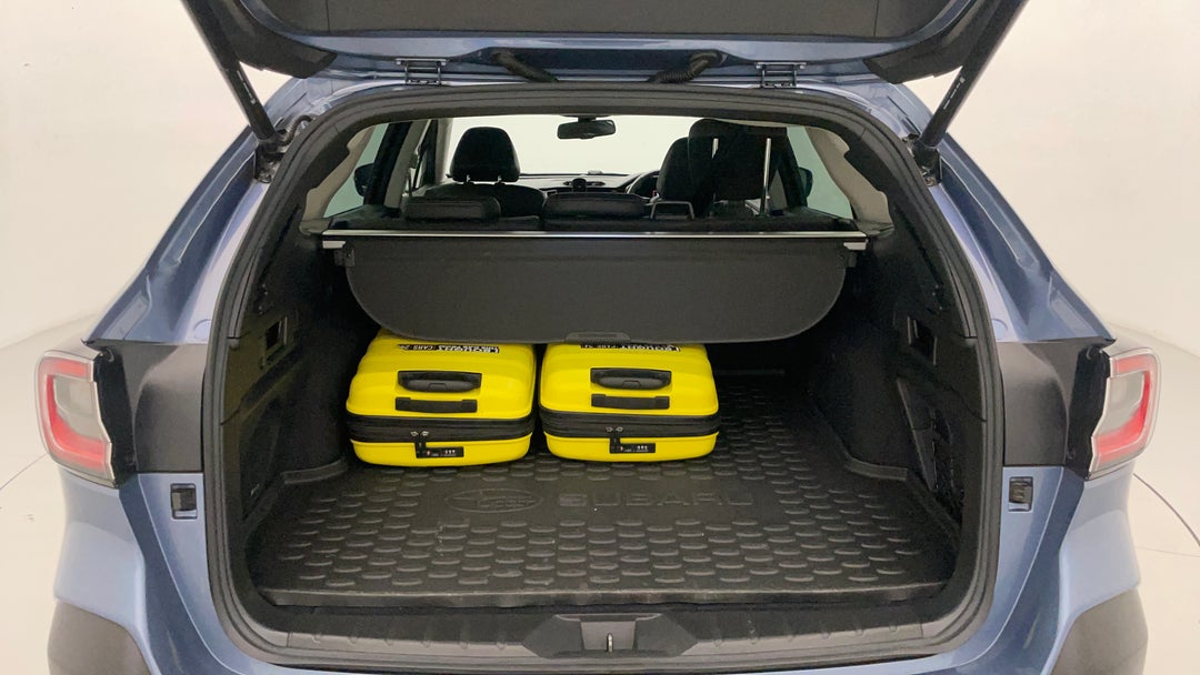 Boot Inside View with Luggage