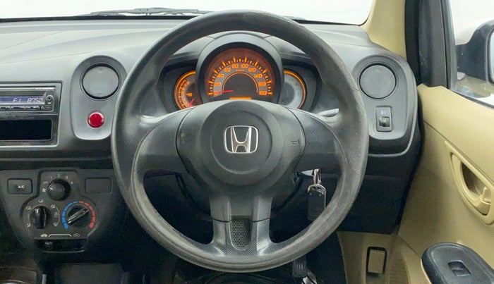 2014 Honda Brio EX MT, CNG, Manual, 65,171 km, Steering Wheel Close Up