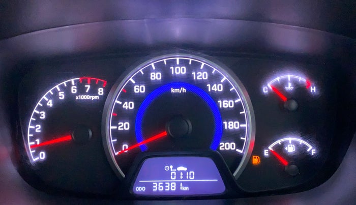 2019 Hyundai Grand i10 SPORTZ 1.2 KAPPA VTVT, Petrol, Manual, 36,495 km, Odometer Image