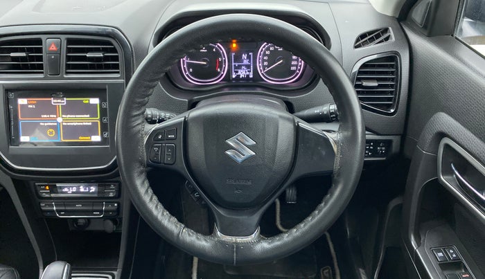 2018 Maruti Vitara Brezza ZDI PLUS AT DUAL TONE, Diesel, Automatic, 32,567 km, Steering Wheel Close Up