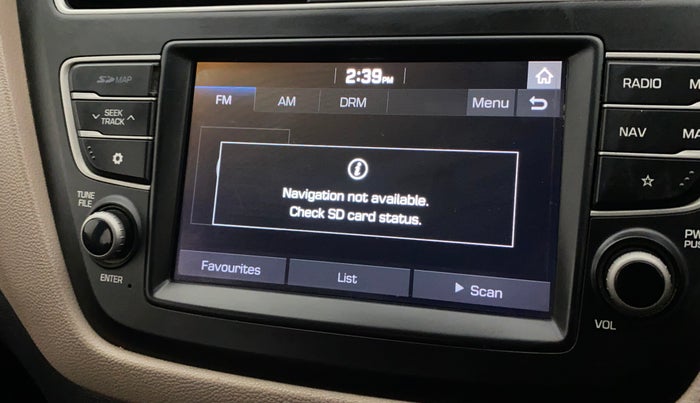 2018 Hyundai Elite i20 ASTA 1.2  CVT, Petrol, Automatic, 74,807 km, Infotainment system - GPS Card not working/missing