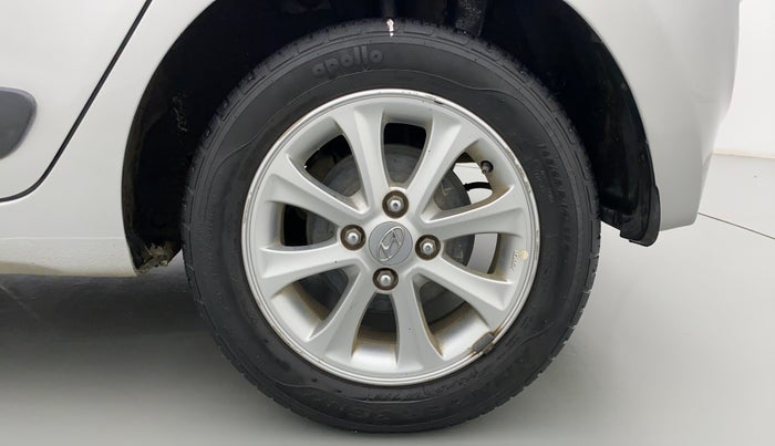 2016 Hyundai Grand i10 ASTA 1.2 AT VTVT, Petrol, Automatic, 34,515 km, Left Rear Wheel