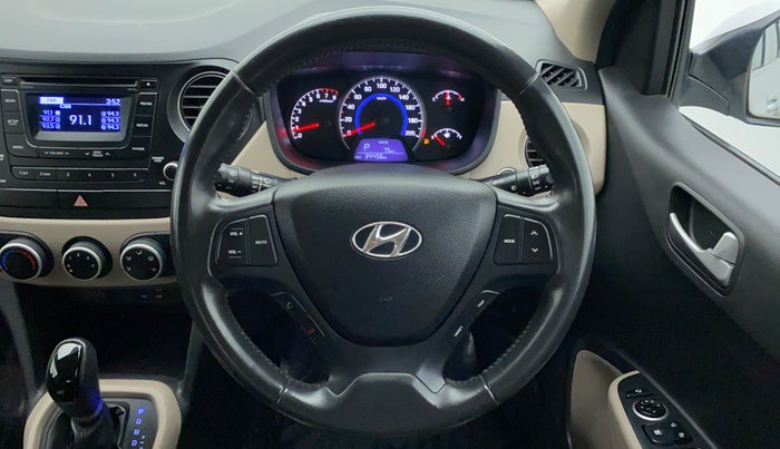 2016 Hyundai Grand i10 ASTA 1.2 AT VTVT, Petrol, Automatic, 34,515 km, Steering Wheel Close Up
