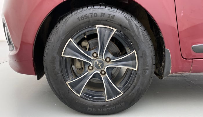 2015 Hyundai Grand i10 ASTA 1.2 AT VTVT, Petrol, Automatic, 65,491 km, Left Front Wheel