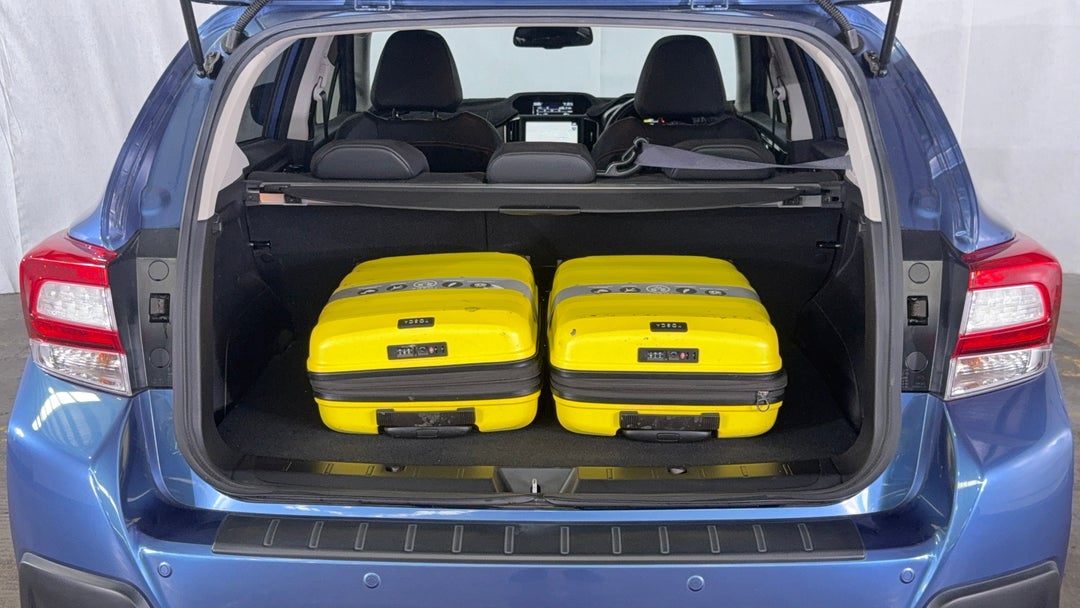 Boot Inside View with Luggage
