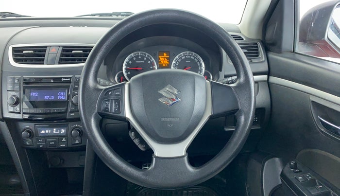 2017 Maruti Swift ZXI, Petrol, Manual, 40,512 km, Steering Wheel Close Up