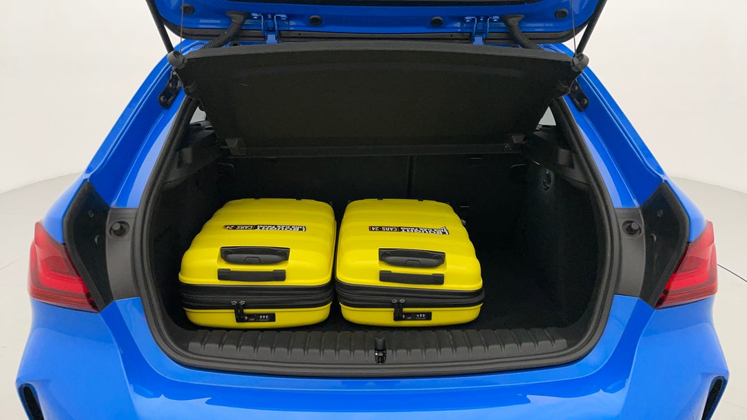 Boot Inside View with Luggage