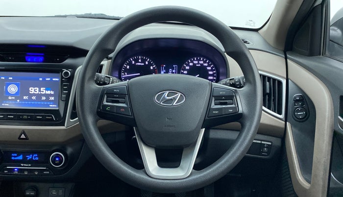 2017 Hyundai Creta 1.6 SX PLUS PETROL, Petrol, Manual, 26,957 km, Steering Wheel Close Up