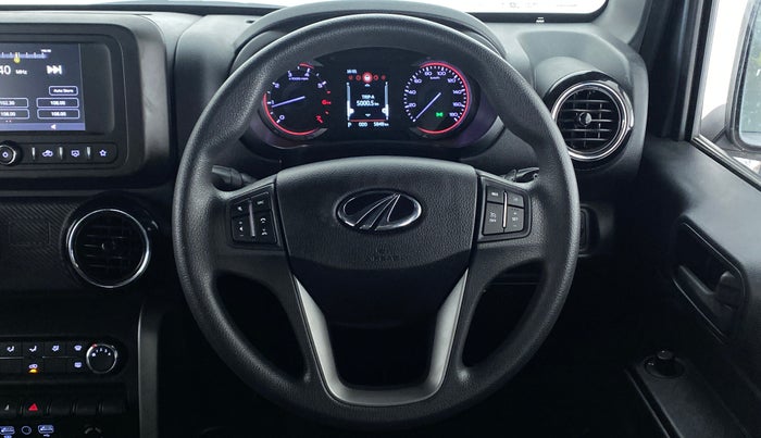 2021 Mahindra Thar LX PETROL HT 4WD AT, Petrol, Automatic, 5,948 km, Steering Wheel Close Up