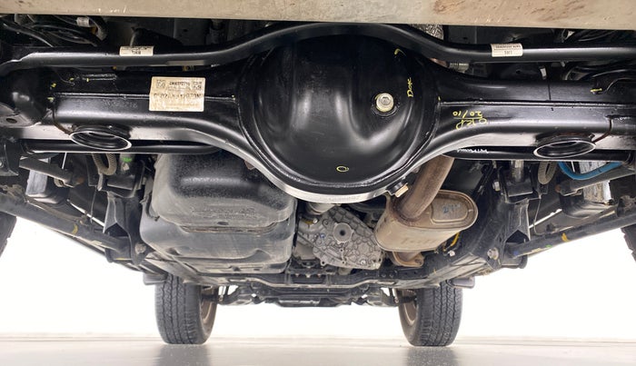 2021 Mahindra Thar LX PETROL HT 4WD AT, Petrol, Automatic, 5,948 km, Rear Underbody