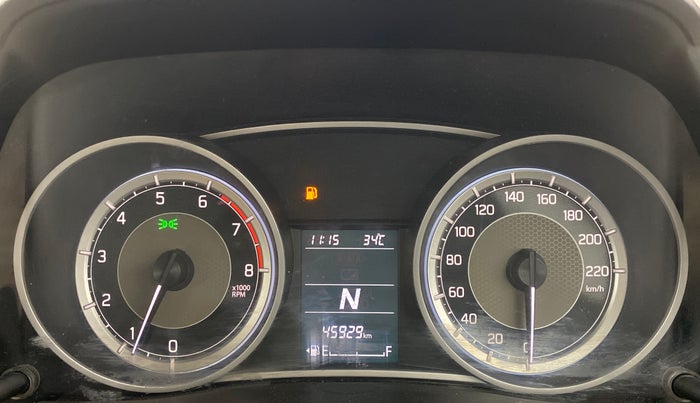 2017 Maruti Dzire VXI AMT, Petrol, Automatic, 46,434 km, Odometer Image