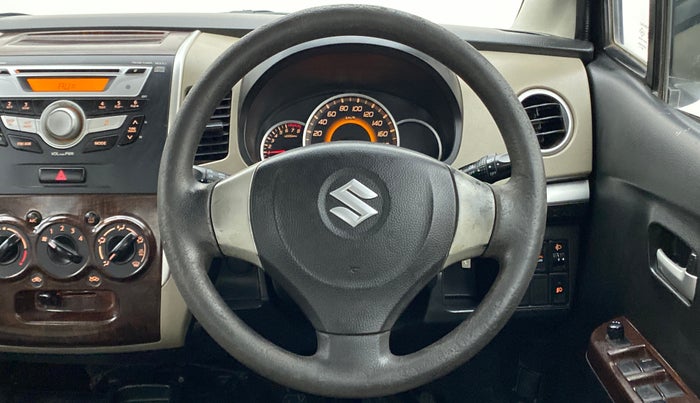 2016 Maruti Wagon R 1.0 VXI, Petrol, Manual, 37,593 km, Steering Wheel Close Up