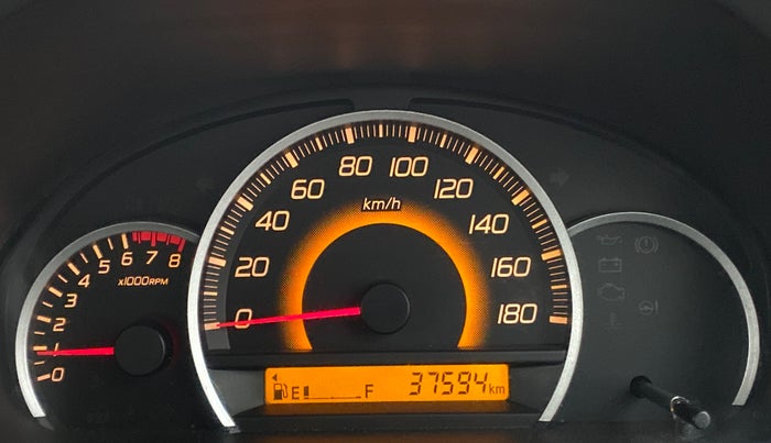 2016 Maruti Wagon R 1.0 VXI, Petrol, Manual, 37,593 km, Odometer Image