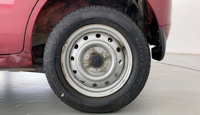 2011 Maruti Wagon R 1.0 LXI, Petrol, Manual, 46,077 km, Left Rear Wheel