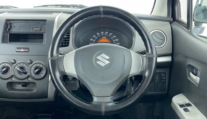 2011 Maruti Wagon R 1.0 LXI, Petrol, Manual, 46,077 km, Steering Wheel Close Up