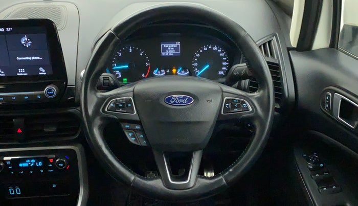 2018 Ford Ecosport TITANIUM + 1.5L DIESEL, Diesel, Manual, 73,486 km, Steering Wheel Close Up
