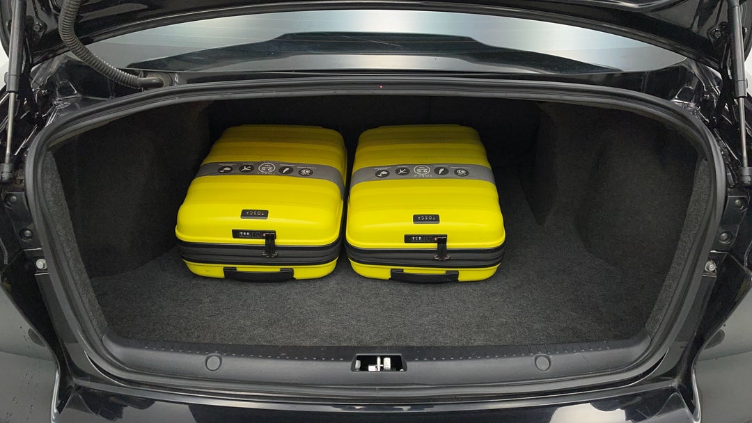 2017 Mitsubishi Lancer Black Edition (es), Automatic, 46552 km, Boot Inside View with Luggage