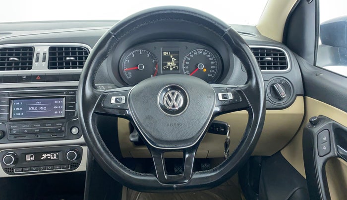2015 Volkswagen Polo HIGHLINE1.2L PETROL, Petrol, Manual, 39,526 km, Steering Wheel Close Up