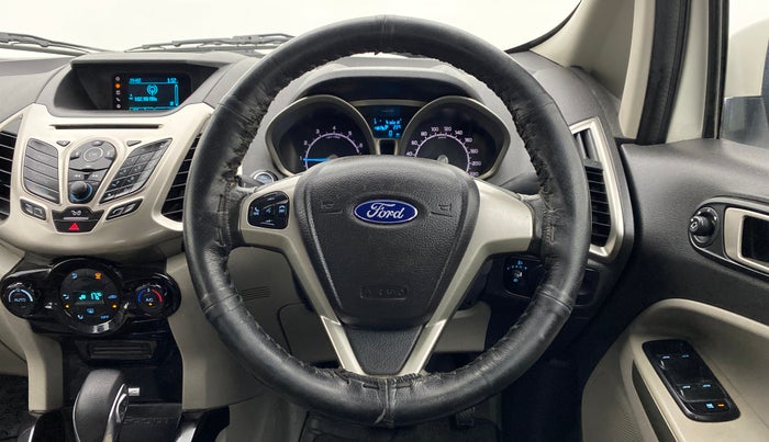 2016 Ford Ecosport 1.5 TITANIUM TI VCT AT, Petrol, Automatic, 52,176 km, Steering Wheel Close Up