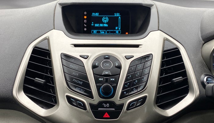 2016 Ford Ecosport 1.5 TITANIUM TI VCT AT, Petrol, Automatic, 52,176 km, Infotainment System