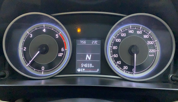 2017 Maruti Dzire VDI AMT, Diesel, Automatic, 54,659 km, Odometer View
