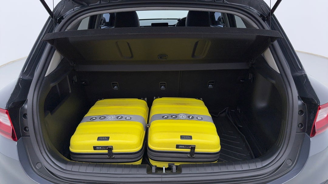Boot Inside View with Luggage
