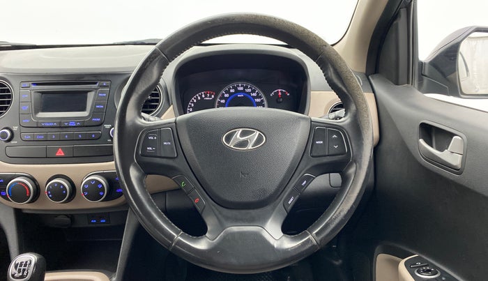 2014 Hyundai Grand i10 ASTA 1.2 KAPPA VTVT, Petrol, Manual, 47,357 km, Steering Wheel Close Up