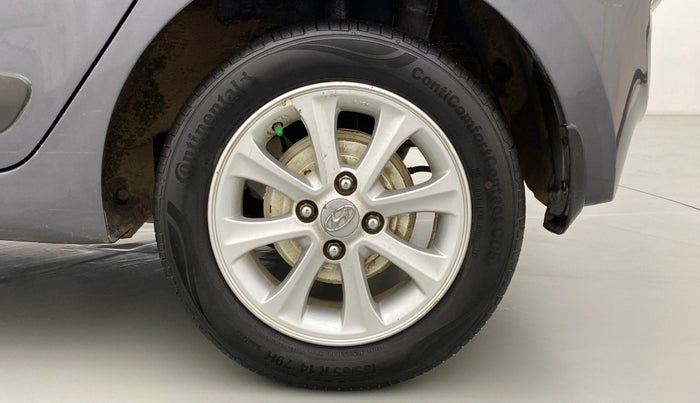 2014 Hyundai Grand i10 ASTA 1.2 KAPPA VTVT, Petrol, Manual, 47,357 km, Left Rear Wheel
