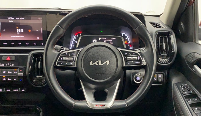 2022 KIA SONET GTX PLUS 1.0 DCT, Petrol, Automatic, 19,749 km, Steering Wheel Close Up