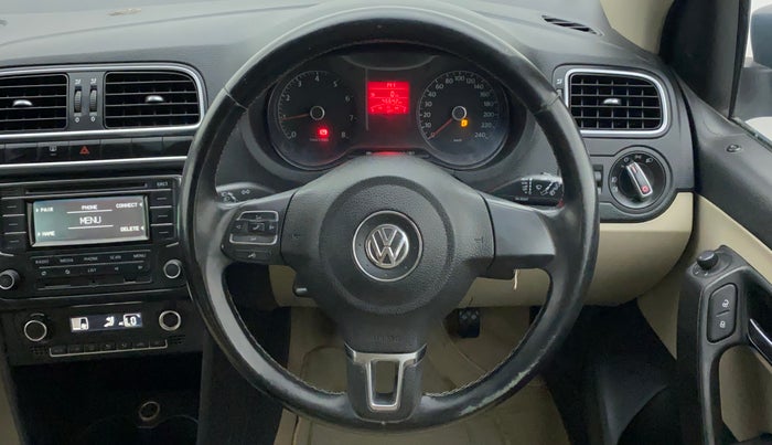 2013 Volkswagen Polo HIGHLINE1.2L, Petrol, Manual, 46,642 km, Steering Wheel Close Up