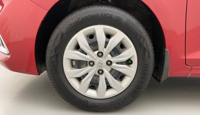 2018 Hyundai Verna 1.4 EX PETROL, Petrol, Manual, 62,102 km, Left Front Wheel
