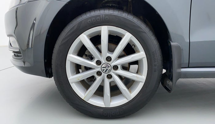 2017 Volkswagen Polo HIGHLINE PLUS 1.2L PETROL, Petrol, Manual, 17,159 km, Left Front Wheel
