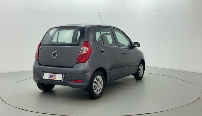 2014 Hyundai i10 SPORTZ 1.1 IRDE2, Petrol, Manual, 75,968 km, Right Back Diagonal (45- Degree) View